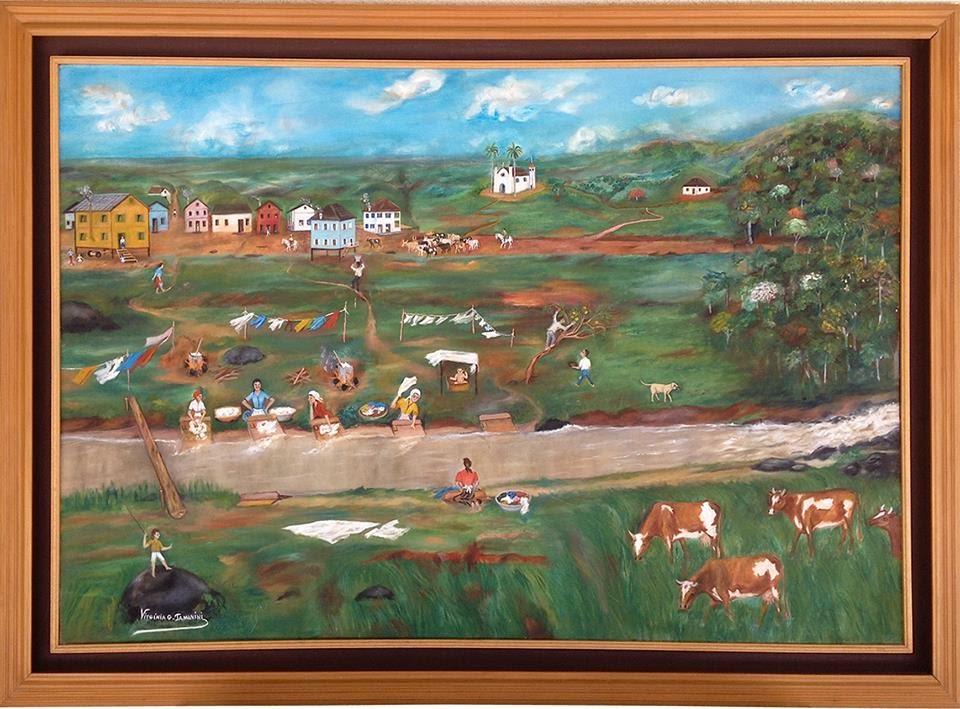 image13 Santa Teresa sedia 4ª Mostra Internacional de Arte Naif Universo da Alma Ingênua & A pintura primitiva de Virginia Tamanini