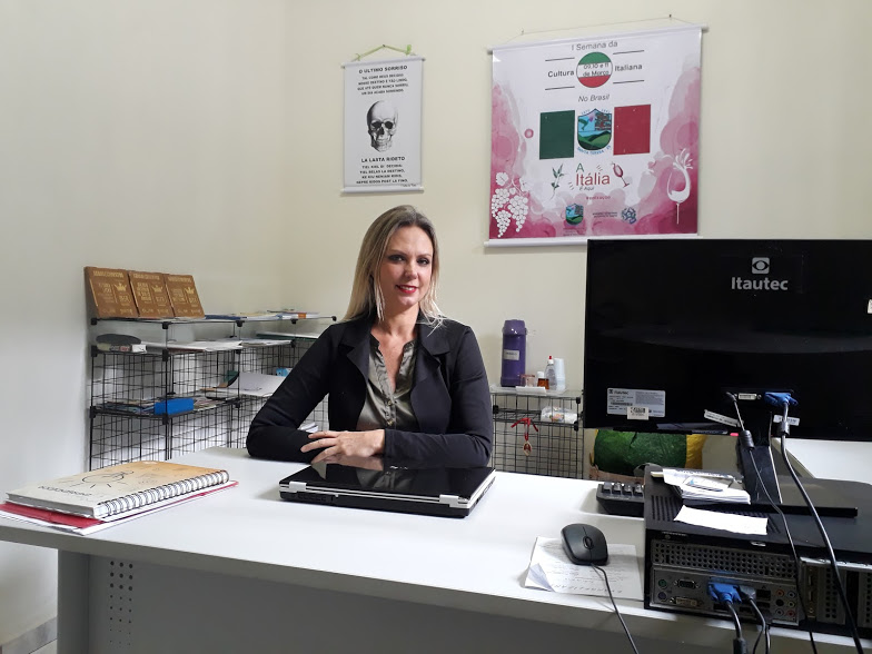 20190726_082425 Entrevista com a Secretaria de Turismo do município Eliana Litke