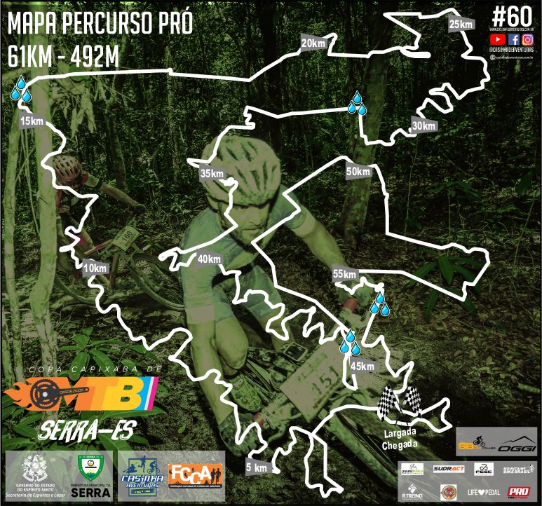 mapa-pro-1 Abertas as inscrições para Copa Capixaba de Mountain Bike 2021