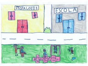 Desenho-2°-lugar-Isabele-Loriato-300x225 Divulgados os ganhadores do concurso Pestalozzi em traço e poesia