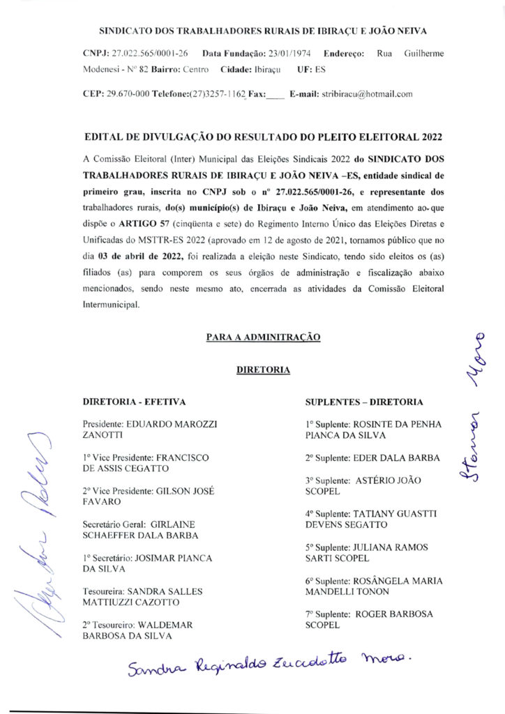 ibiracu-1-724x1024 Edital de Divulgação do Pleito Eleitoral 2022 - Sindicato dos trabalhadores rurais de Ibiraçu e João Neiva
