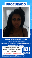 ALINE-RODRIGUES-FELIPE Polícia divulga lista de foragidos da região serrana
