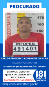 CARLOS-FRANCISCO-RODRIGUES-DA-SILVA-169x300 Polícia divulga lista de foragidos da região serrana
