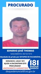 EDNERIO-JOSE-THOMAS Polícia divulga lista de foragidos da região serrana