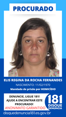 ELIS-REGINA-DA-ROCHA-FERNANDES Polícia divulga lista de foragidos da região serrana