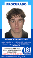 ENIMAR-KIRSTER-PEREIRA Polícia divulga lista de foragidos da região serrana