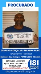 GERALDO-GONCALVES-FERREIRA-FILHO Polícia divulga lista de foragidos da região serrana