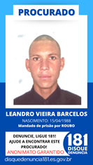 LEANDRO-VIEIRA-BARCELOS Polícia divulga lista de foragidos da região serrana