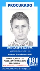 LUIS-CLAUDIO-DA-SILVA Polícia divulga lista de foragidos da região serrana