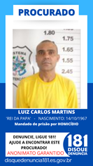 LUIZ-CARLOS-MARTINS Polícia divulga lista de foragidos da região serrana