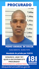 PEDRO-AMARAL-DE-SOUZA Polícia divulga lista de foragidos da região serrana