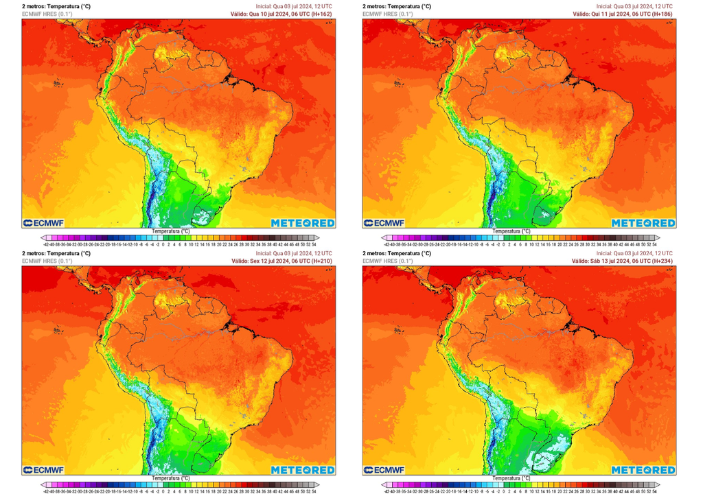bom Intensa frente fria chega ao ES na próxima semana