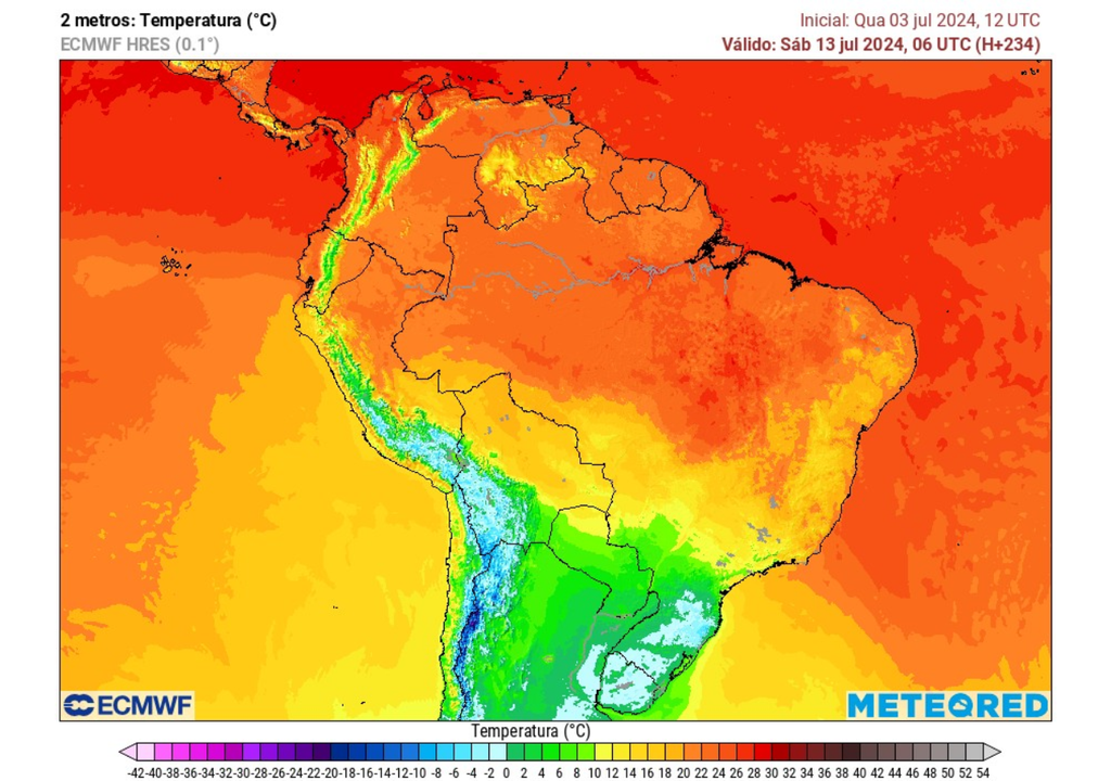 legal Intensa frente fria chega ao ES na próxima semana