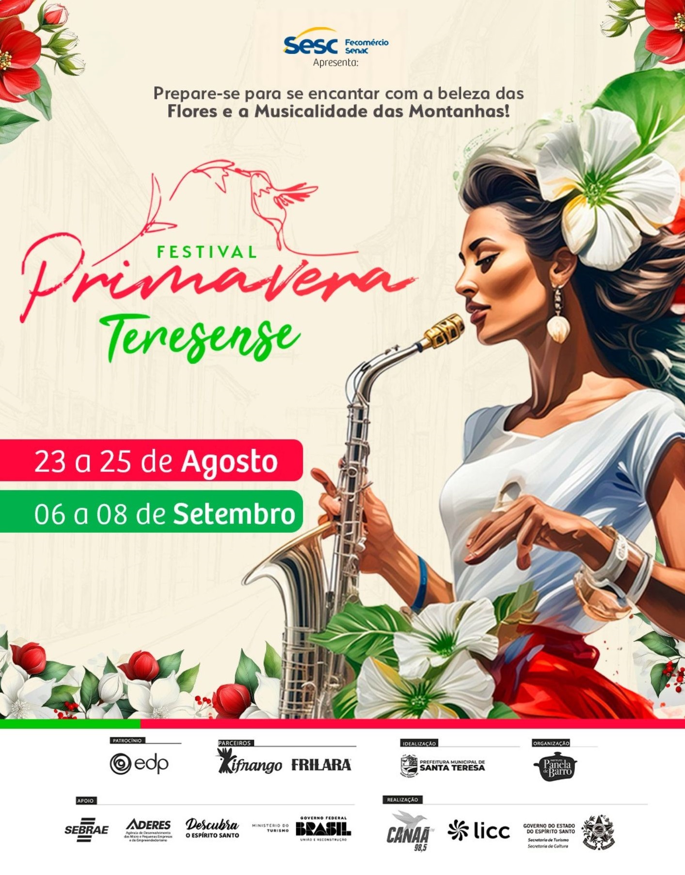 Festival-Primavera-Teresense-2024 Se liga no Festival de Música Primavera Teresense 2024
