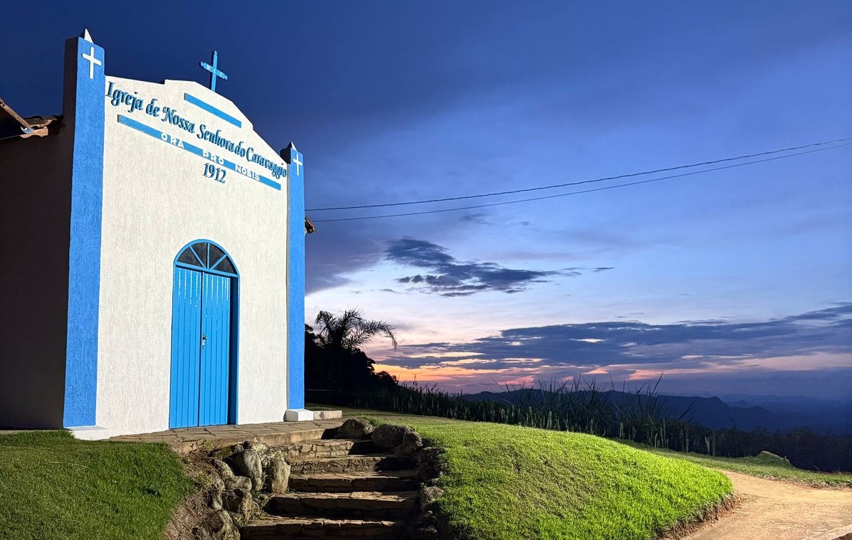ok-t Tudo pronto para a Festa de Nossa Senhora do Caravaggio em Santa Teresa